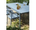 Stół ogrodowy LINEAR STEEL 200 x 75 cm MUUTO - grey/metal