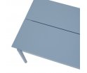 Stół ogrodowy LINEAR STEEL 220 x 90 cm MUUTO - pale blue/metal