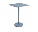 Stolik kawiarniany LINEAR STEEL CAFÉ TABLE 70 x 70 cm MUUTO - wys. 105 cm, pale blue/metal, na zewnątrz