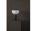 Lampa stołowa Kizu New Works - mała, czarny marmur i akryl