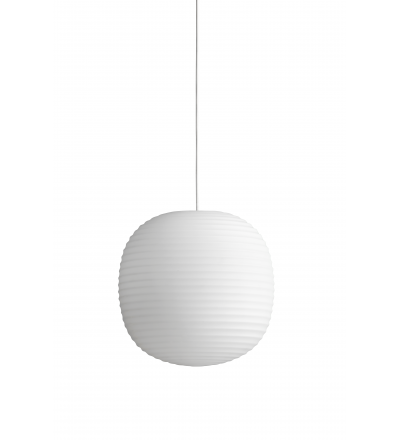 Lampa wisząca Lantern New Works - średnia, biała