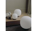 Lampa stołowa Lantern Globe New Works - mała, biały klosz