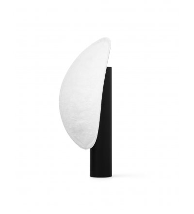 Lampa bezprzewodowa Tense New Works - biały klosz/ czarna podstawa