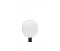 Lampa bezprzewodowa Tense New Works - biały klosz/ czarna podstawa
