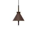 Lampa wisząca Totana Pott - Ø20, brązowa