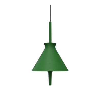 Lampa wisząca Totana Pott - Ø20, zielona
