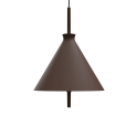 Lampa wisząca Totana Pott - Ø35, brązowa