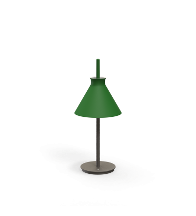Lampa stołowa Totana Pott - Ø20, zielona