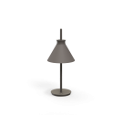 Lampa stołowa Totana Pott - Ø20, ciemnoszara