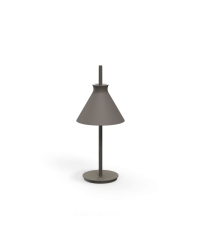 Lampa stołowa Totana Pott - Ø20, ciemnoszara