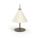Lampa stołowa Totana Pott - Ø35, biała