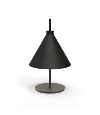 Lampa stołowa Totana Pott - Ø35, czarna