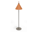 Lampa podłogowa Totana Pott - Ø35, czerwona (ciemna terakota)