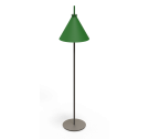 Lampa podłogowa Totana Pott - Ø35, zielona