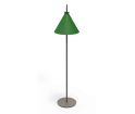 Lampa podłogowa Totana Pott - Ø35, zielona