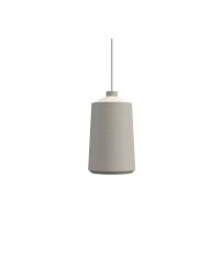Lampa wisząca Flame14 Pott - biała/ biały kabel