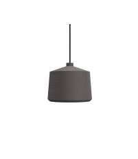 Lampa wisząca Flame21 Pott - ciemnoszara/ czarny kabel