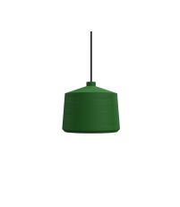 Lampa wisząca Flame21 Pott - zielona/ czarny kabel