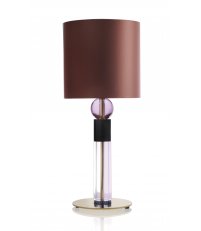Lampa stołowa Carnival Design By Us - wariant No. 2 (różowy / czarny / transparentny)