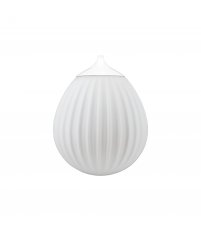 Klosz do lamp wiszących Around The World mini White UMAGE - biały, biały dekor