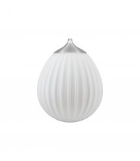 Klosz do lamp wiszących Around The World mini Brushed Steel UMAGE - biały, stalowy dekor