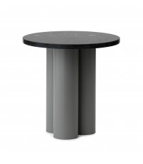 Stolik Dit Table Grey Normann Copenhagen - blat Nero Marquina, podstawa grey