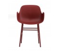 Minimalistyczny fotel na metalowych nogach - FORM ARMCHAIR od Normann Copenhagen - sześć kolorów