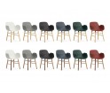 Minimalistyczny fotel na dębowych nogach - FORM ARMCHAIR od Normann Copenhagen - sześć kolorów