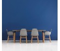 Minimalistyczny fotel na dębowych nogach - FORM ARMCHAIR od Normann Copenhagen - sześć kolorów