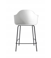 Hoker Harbour Counter chair Audo Copenhagen (dawniej Menu) - różne kolory siedziska, biel/ czerń