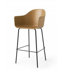 Hoker Harbour Counter chair Audo Copenhagen (dawniej Menu) - różne kolory siedziska, khaki/ czerń