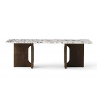 Stół Androgyne Lounge Table Audo Copenhagen (dawniej Menu) - 120x45cm, naturalny dąb