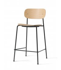 Hoker Co Counter Chair Audo Copenhagen (dawniej Menu) - naturalny dąb/ czarna podstawa
