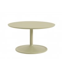 Stolik kawowy Soft Coffee Table - Ø75 cm H42 cm, beżowozielony