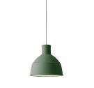 Lampa Unfold Muuto - z silikonu / zielona