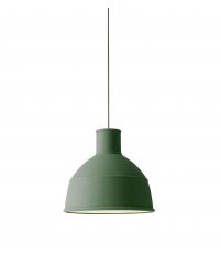 Lampa Unfold Muuto - z silikonu / zielona