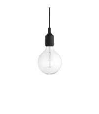 Lampa E27 LED Muuto - czarna