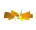 Lampa Al-verd Y Kafti Design - żółta