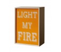 Lampa Lighthink box od Seletti - rozmiar 21cm x 10,5cm h. x 21cm