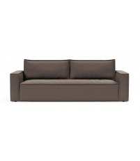 Sofa rozkładana Newilla Innovation Living - tkanina 530 Bouclé Taupe