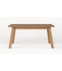 Stół rozkładany drewniany Simple Selfia - lita dębina, 160-240 cm x 90 cm