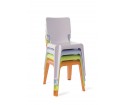 Krzesło Wait Authentics - jasnopurpurowe