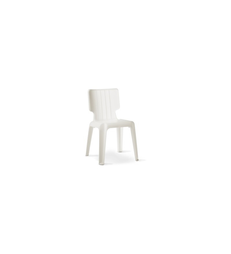 Krzesło Wait Authentics - białe