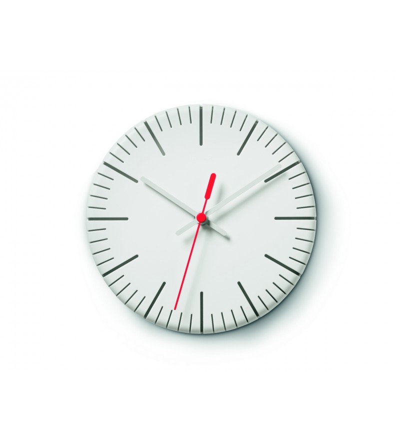 Zegar ścienny Split time Authentics - biały