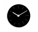 Zegar ścienny World time Authentics - czarny