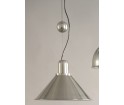 Lampa Reflex Silver Stożek z obciążnikiem kulowym TAR Design - srebrna