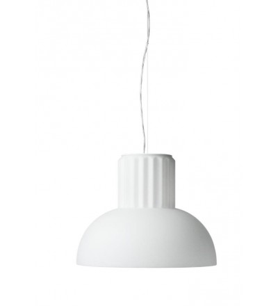 Lampa wisząca The Standard Menu - mleczne matowe szkło, średnica 24 cm