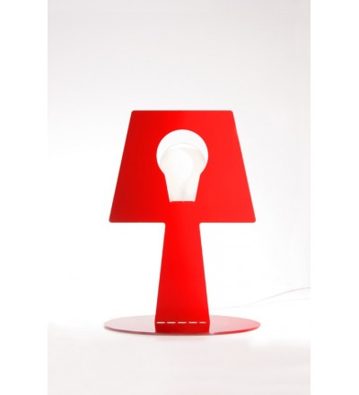 Lampa stojąca Bendino - czerwona