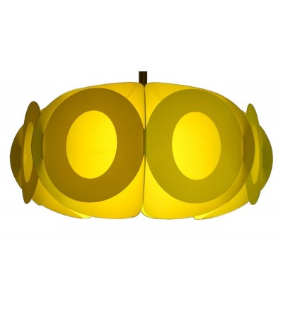 Lampa Oval L Kafti Design - lemonka