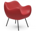 Fotel RM58 Mat VZÓR - czerwony
